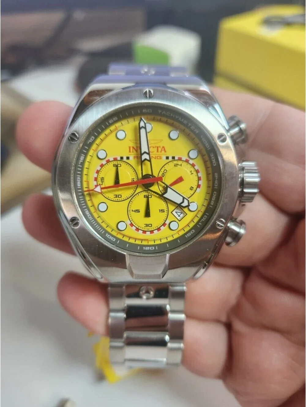 Invicta Racing RedLine Men's Watch - 48mm. Steel (47748)